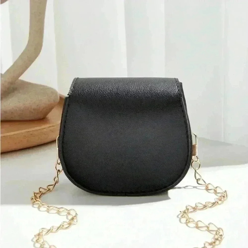 ⚠️Clearance Mini Solid Black Crossbody Bag - Picture 3 of 6